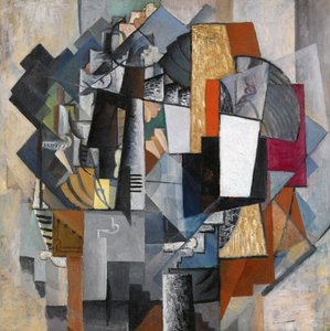 Stůl a pokoj od Kazimir Severinovich Malevich