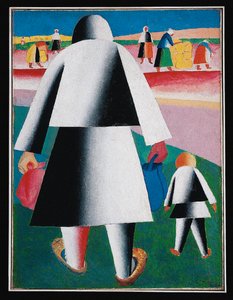 Sklizeň (malba na plátně) od Kazimir Severinovich Malevich