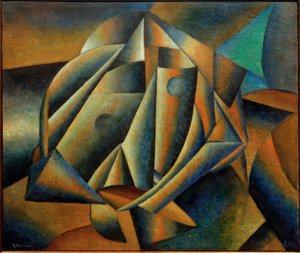 Hlava selské dívky od Kazimir Severinovich Malevich