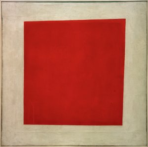 Rudé náměstí, 1915 od Kazimir Severinovich Malevich