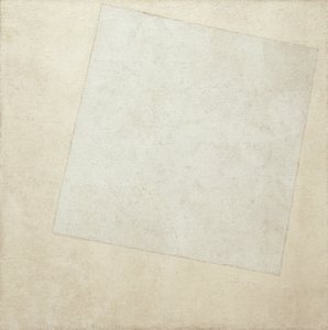 Suprematistická kompozice: Bílá na bílém, 1918