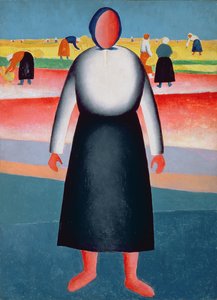 Sklizeň, studie k obrazu, 1928-32