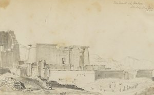 Medinet El Harbor, Théby
