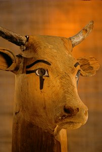 Socha kravské hlavy, KV35; Amenhotep II, 2009 (foto) od Kenneth Garrett