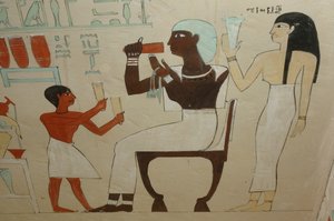 Ašaytův sarkofág, detail, Černí faraoni, Núbijci, Egypt, Egyptské muzeum, C..., 2007 (foto) od Kenneth Garrett