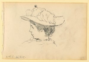 Portrét Louise King Coxové od Kenyon Cox