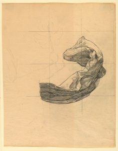 Studie pro "Commerce", "Předání Commerce platí hold přístavu Cleveland", United States Custom House, Cleveland, OH od Kenyon Cox
