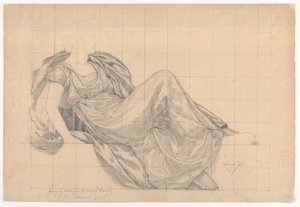 Studium pro „Equity“, „The Reign of the Law“, Appellate Division Court House, New York, NY od Kenyon Cox