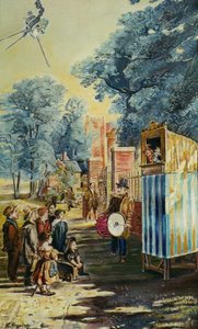 The Show (Punch And Judy) (malba) od Kevin Parrish
