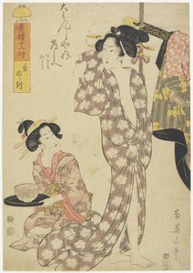 Hour of the Snake (10:00), 1812 od Kikukawa Eizan