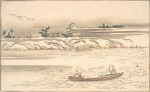 Kniha Ehon Ginsekai Svět ve stříbře, konec 18.-začátek 19. století. od Kitagawa Utamaro