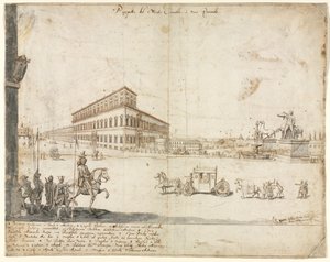 Osmnáct pohledů na Řím: Quirinale od Kitagawa Utamaro