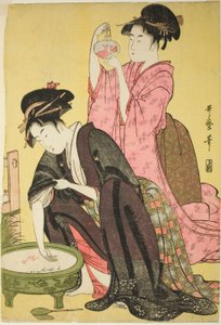 Zlatá rybka od Kitagawa Utamaro
