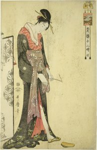 Hodina vola [2am] od Kitagawa Utamaro
