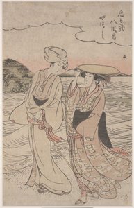 No.8 ze série Chushingura (barevný dřevoryt) od Kitagawa Utamaro