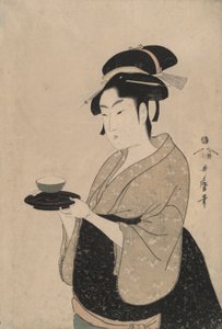 Okita, dívka z čajovny od Kitagawa Utamaro