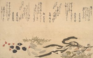 Mušle pod vodou, 1790. od Kitagawa Utamaro