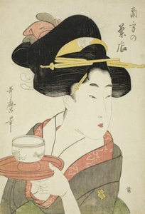 Jižní čajovna od Kitagawa Utamaro