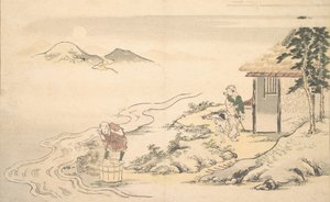 Úplněk v době sklizně Imo, 8. měsíc, 1789. od Kitagawa Utamaro