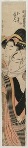 Milenci Ohan a Choemon, začátek nebo střední 1800. od Kitagawa Utamaro