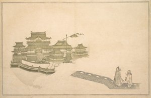 Palác na Měsíci, 8. měsíc, 1789. od Kitagawa Utamaro