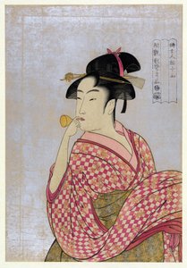 Závěsný od Kitagawa Utamaro