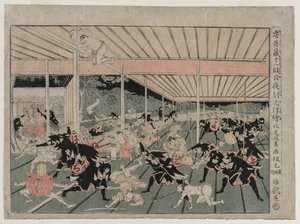 Chushingura: Act XI ze série Perspective Pictures for The Treasure House of Loyalty, c. 179