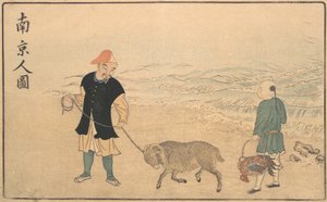 Obrázek muže z Nankinu, 1789.