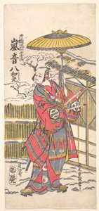 Arashi Otohachi I jako slavný komik od Kitao Shigemasa