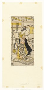 Nakamura a Tomijuro Inderol Yaoya Oshichi Nakamura Tomijuro od Kiyonobu (II) , Torii