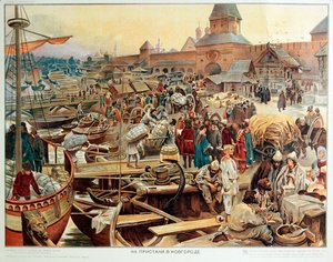 Neznámý obrázek od Klavdiy Vasilievich Lebedev