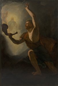 Heimdall svolává bohy do bitvy, 1828.