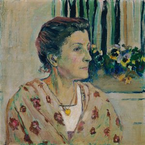 Charlotte Moser, sestra umělce od Koloman Moser