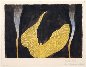Loïe Fuller v Tanci Archanděl, 1902