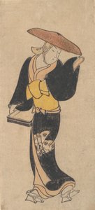 Herec Sanjo Kantaro jako potulný buddhistický život, ca. 1715. od Kondo Kiyoharu