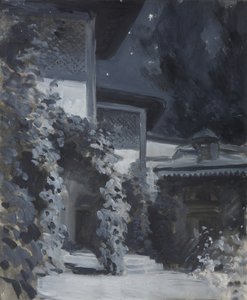 Bachčisarajský palác. Ilustrace k básni Fontána Bahçesaray od A. Puškina od Konstantin Alekseevich Korovin