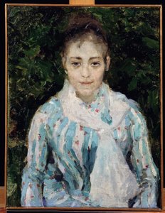 Portrét umělkyně Maria Yakuntchikova Weber (1870-1902) (Portrét umělkyně M. Yakunchikova Weber). Dílo Konstantina Alexejeviče Korovina (1861-1939), maloval jeho od Konstantin Alekseevich Korovin