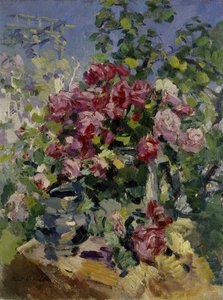 Růže, 1917 od Konstantin Alekseevich Korovin