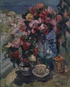 Růže. Gurzuf, 1916 od Konstantin Alekseevich Korovin