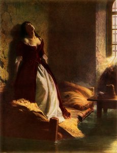 „Princezna Tarakanova v Petropavlovské pevnosti v době potopy“, 1863, 1965. od Konstantin Flavitsky