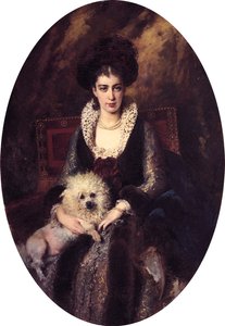 Marie Alexejevna Makovská od Konstantina Makovského (1839-1915)
