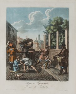 Hra Pristenok, asi 1812
