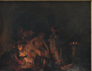 Leonora Christina je vyšetřována ve vězení od Kristian Zahrtmann