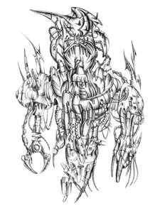 Futuristické robotické stvoření od Kulik