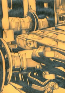 Golden Industrial Machine