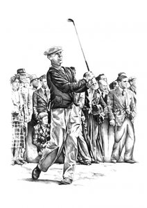 Klasický švih golfisty od Kulik