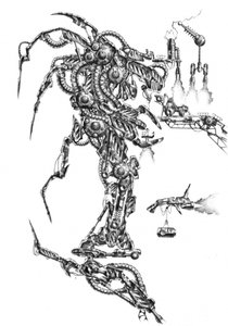 Průmyslový mechanický golem od Kulik