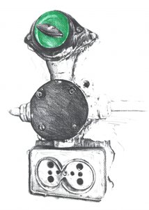 Steampunkové mimozemské zařízení od Kulik