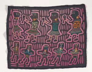 Panel košile (mola), c.1950 (Aplikovaná bavlna) od Kuna Indian Culture