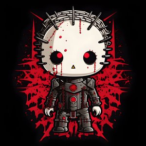 Design košile Hello Kitty jako Pinhead 2